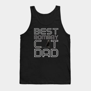 Best Bombay Cat Dad Tank Top